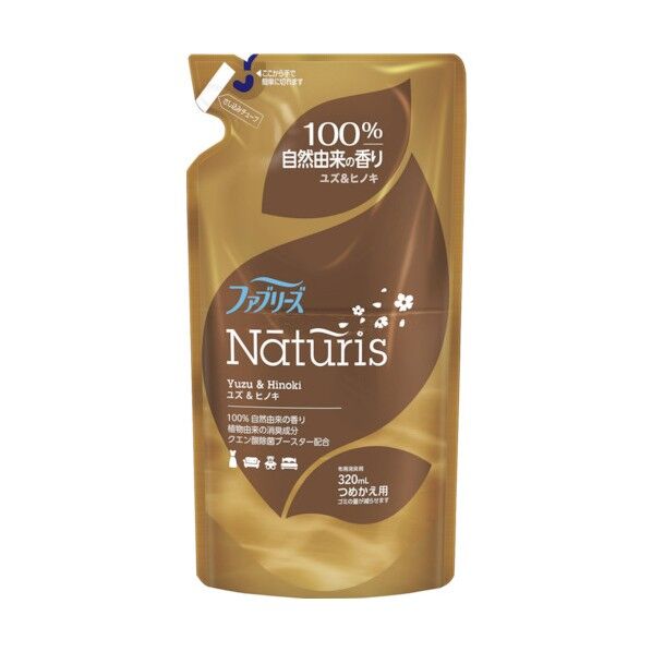 ファブリーズ ナチュリス ユズ&ヒノキ 詰め替え 320ml 067135 1点