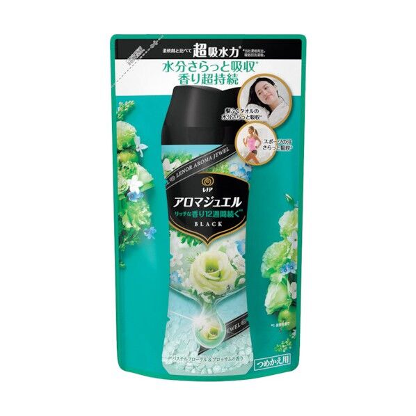 レノア アロマジュエル 香り付け専用ビーズ パステルフローラル&ブロッサム 詰め替え 415mL 098306 1点