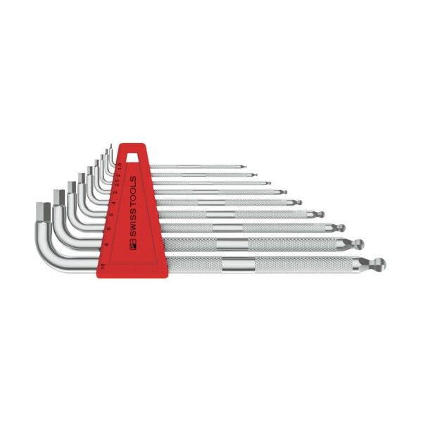 ローレット入ボール六角棒レンチ セット