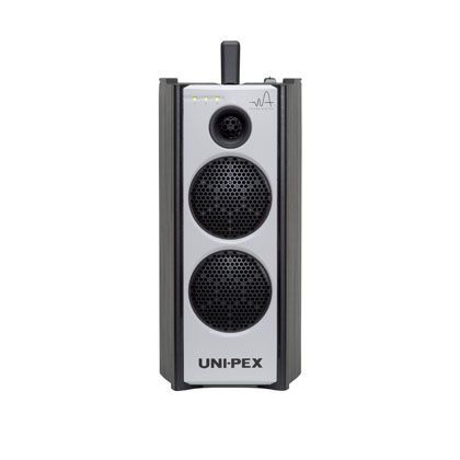 防滴型ハイパワーワイヤレスアンプ CD/SD/USBプレーヤー・SD/USBレコーダー付(300MHz帯ダイバシティ)