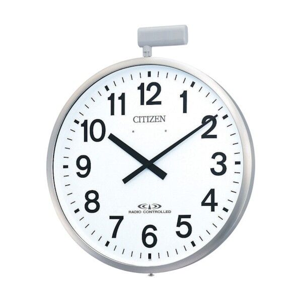 ポールウェーブSF(電波掛時計)ステンレス材銀色ヘアライン仕上 4MY611-N19 1