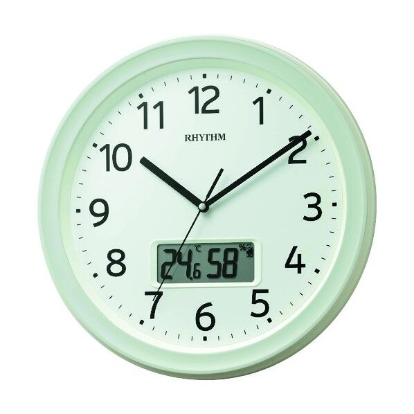 RHYTHM リズム 電波掛時計 8FYA02SR03 1個