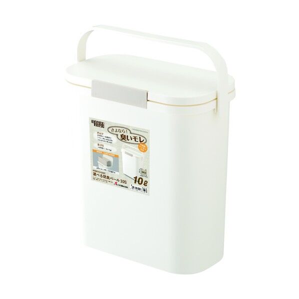 運ベル防臭ペール ホワイト GBED012 1個