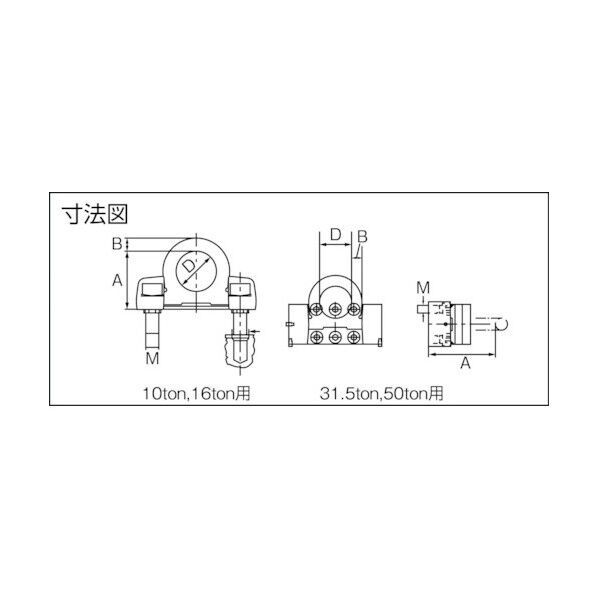 ボルト式リングシャックル