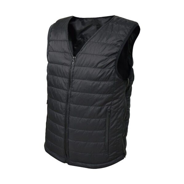 ポケットまで温かい洗えるヒーターベスト HEATBTSBK 1点