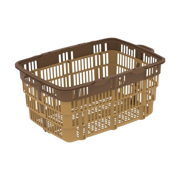 折りたたみバスケット 103060 ニューバスケット ブラウン/ブラウン 10306000BR702BRSEI 1点