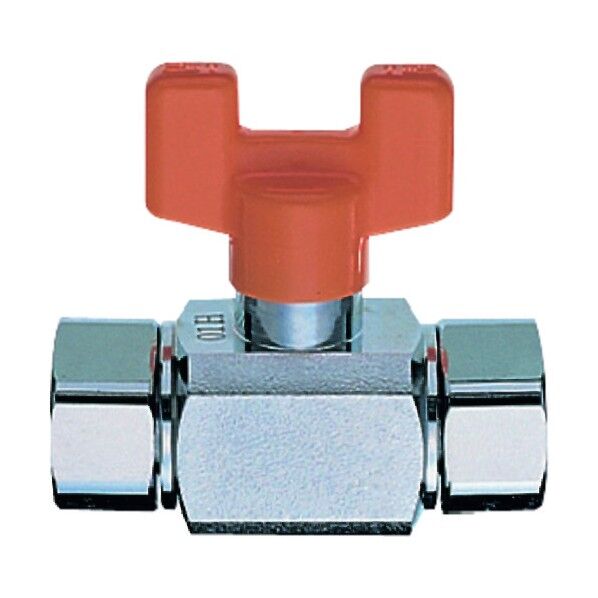 両ナット付ボールバルブ