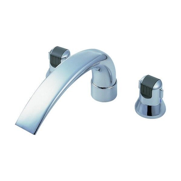 ツーバルブデッキ混合栓(ユニット用)(混合水栓) K9160CK-L-13X240 1