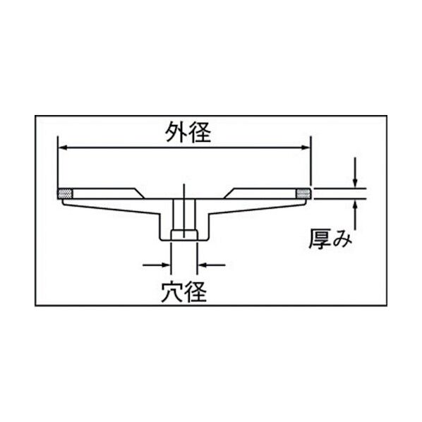 三京ドライセーパー仕上研削用100X20.0