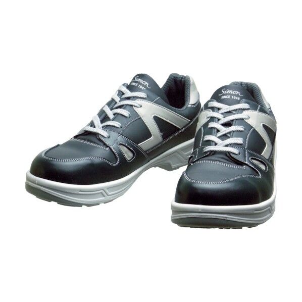 安全作業靴短靴8611 ダークグレー 25.5cm 8611DG25.5 1