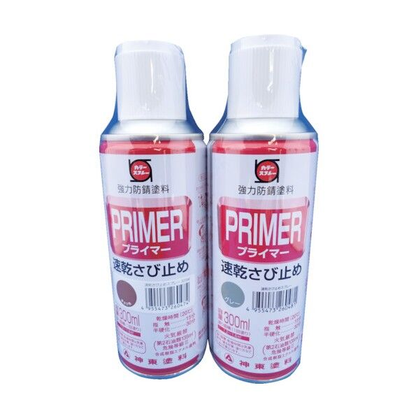 シントーファミリー 速乾さび止めスプレー グレー 300ml 9972668 1点