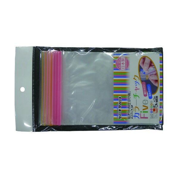 ユニパック GP カラーチャック Five L 100セット