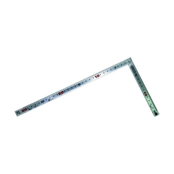 巻金裏面1尺併用目盛 シルバー 30cm 10511 1点