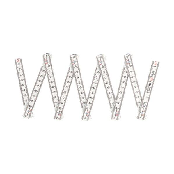 シンワ測定 ファイバー折尺cm目盛1m10折 78606 1点...