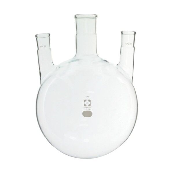 SPC三口丸底フラスコ 5L 1個