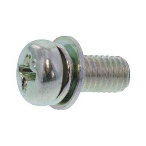 組込みねじ  (+)ナベSP=4 (鉄 (または標準)・三価ブラック) M5×12 10-00-00S4-0050-0120-04-70P 70本