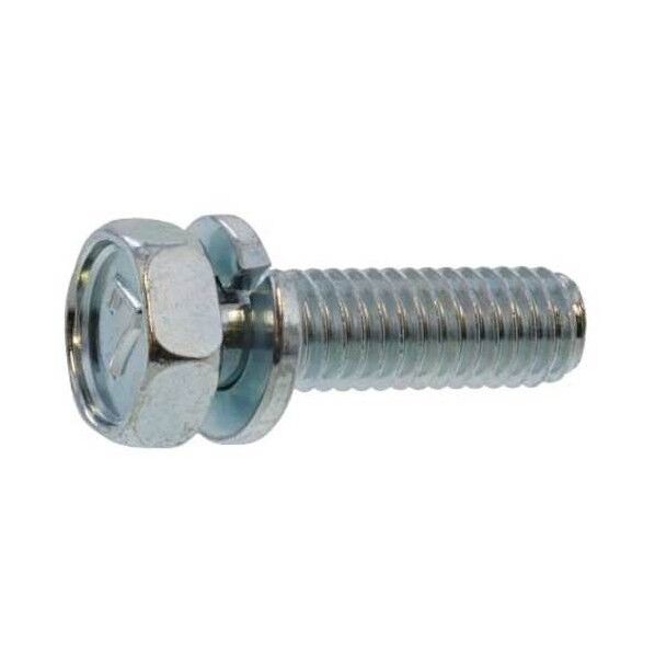 組込みねじ 7マーク アプセット P＝2(鉄・三価ホワイト)