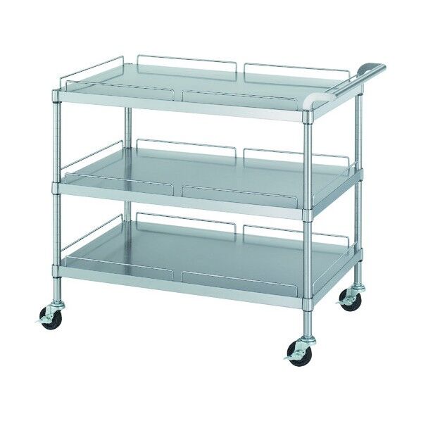 導電ステンレスワゴンMN30―RE型 MN30-7545-800-RE75_SH 1点