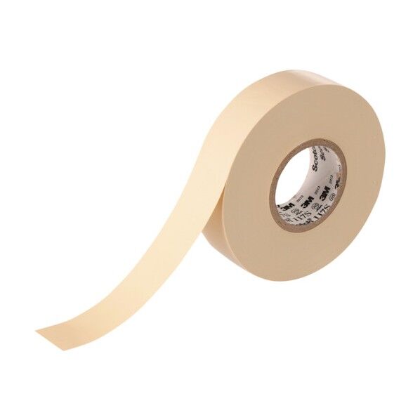 /ビニールテープ 117S ベージュ 19mm×20m 117SBEI20 便利グッズ(文具・OA機器) 117S BEI 20 1個