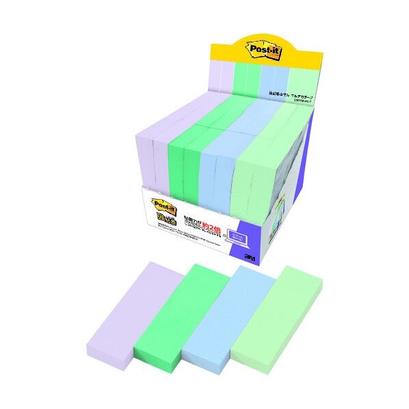 ポスト・イット強粘着マルチカラー2増量 5001SS-MC-2 1個
