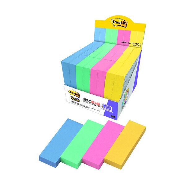 ポスト・イット強粘着マルチカラー3増量 5001SS-MC-3 1個