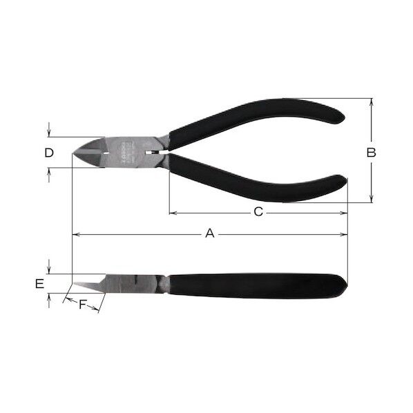 片刃プラニッパ 150mm KPN-150G-S 1点