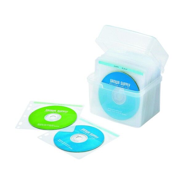 不織布ケース付きボックスケース 60枚収納