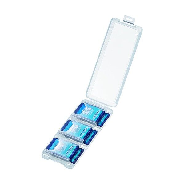 SDカードケース 6枚収納・クリア FC-MMC23SDCL 1点