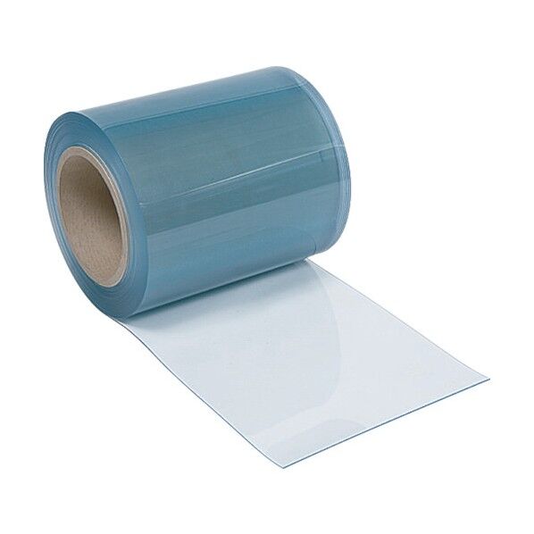 ストリップドアーシート フラット静電透明2t×200×12M巻