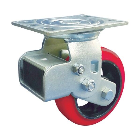 緩衝キャスター(ウレタン車) 自在