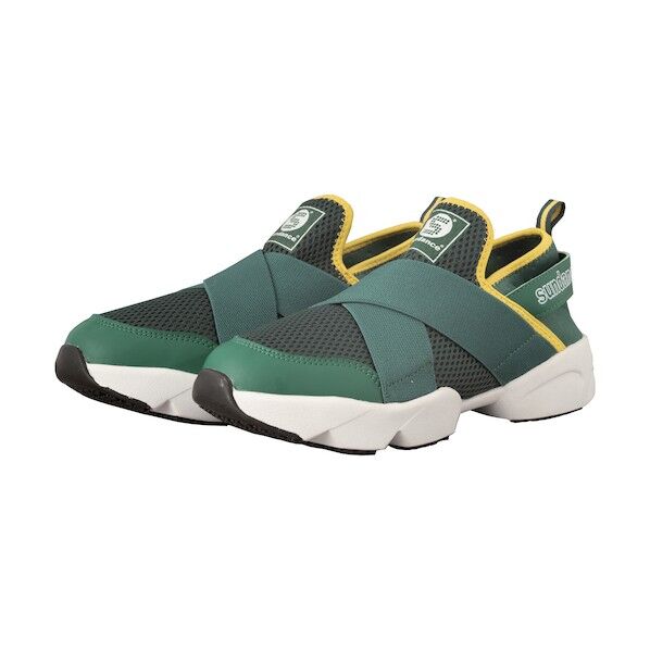 SDX-21 クロスバンドスニーカー グリーン 25.0 MTX-21-GN-25.0 1点