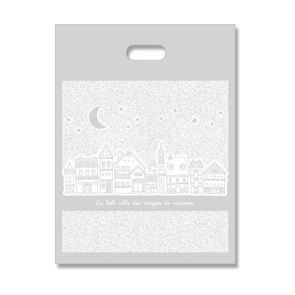 手抜きポリ袋 バイオHDポリ ベルヴィル BG30-40 6660112 1点