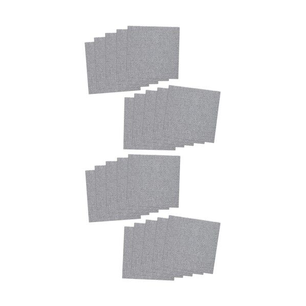 ペット用撥水タイルマット 同色20枚入 グレー KV-91 1袋