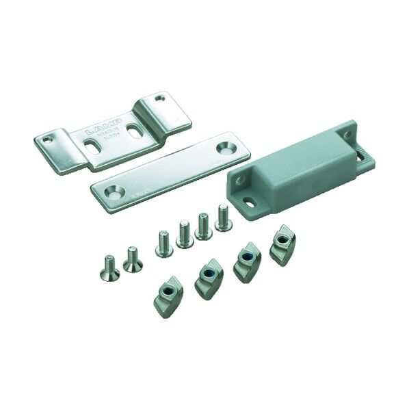 クリーンマグネットキャッチアルミフレーム取付用セット AS-MC-JM63G-50-40-8 1組