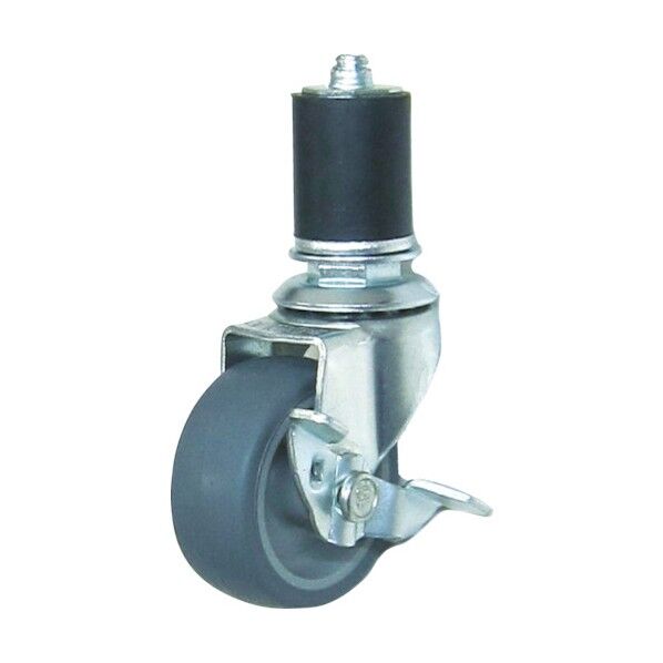 パイプシステム用キャスター 自在式(ストッパー付)
