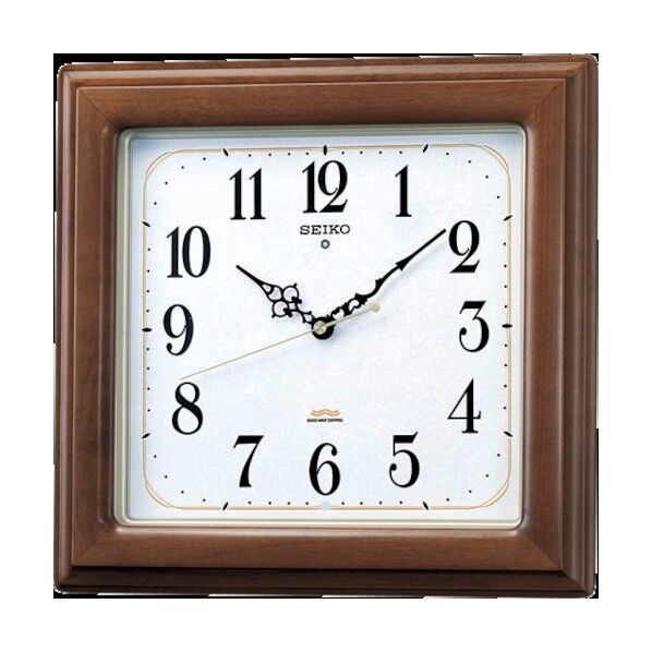 電波掛時計木枠 1.8 kg KS298B