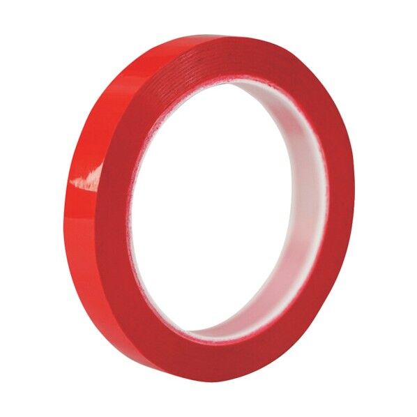 バッグシーラー用シーリングテープ 幅9mm×66m 25巻セット 赤 C0001-R 1点