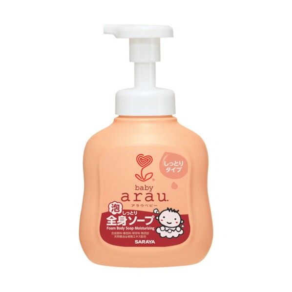 アラウ.ベビー 泡全身シットリ 本体 450ml 25802 1点