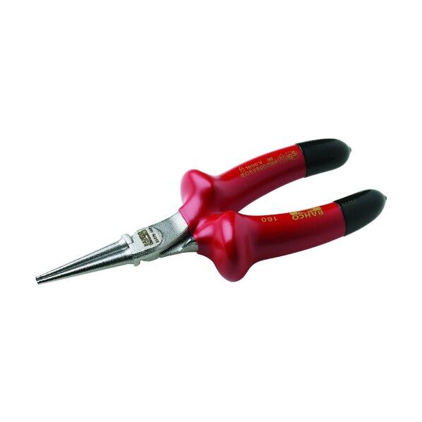 1000V絶縁ラウンドノーズプライヤー160mm