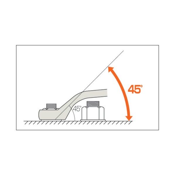 両口45度メガネレンチ