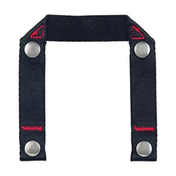 サスペンダー用胴当てベルト接合ループ