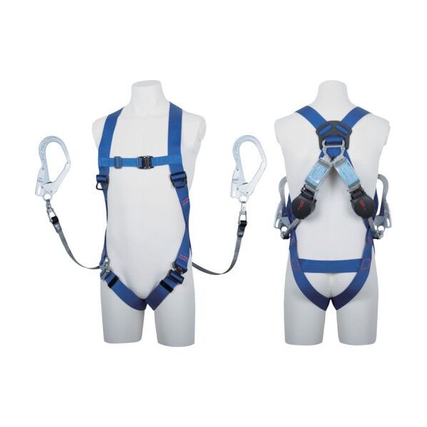 ライトハーネス (ワン・ハンド巻取式ランヤード2本タイプ)