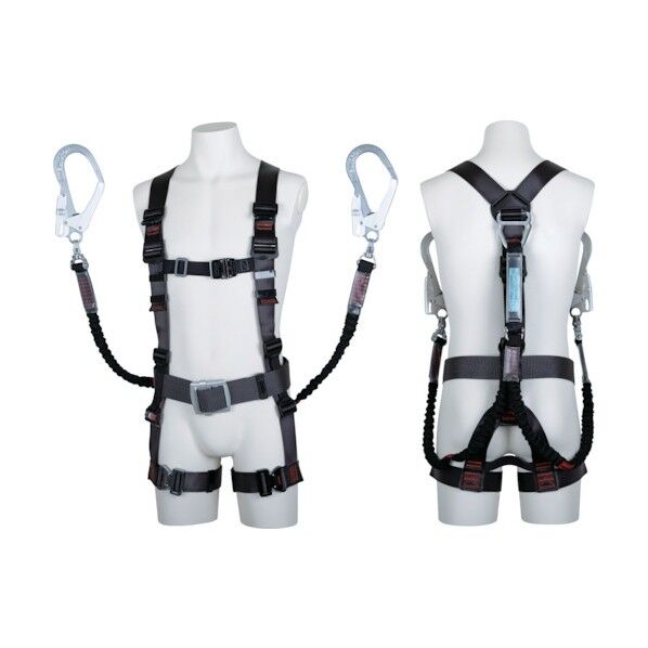飛燕ハーネス (伸縮性ランヤード2本タイプ)