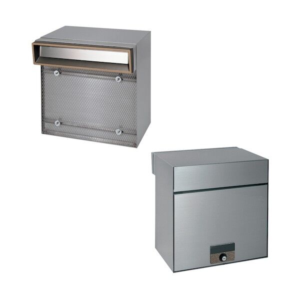 田島メタルワーク 戸建メイルボックス(前入後出)MX-303A ブロンズ MX-303A-B 1点...