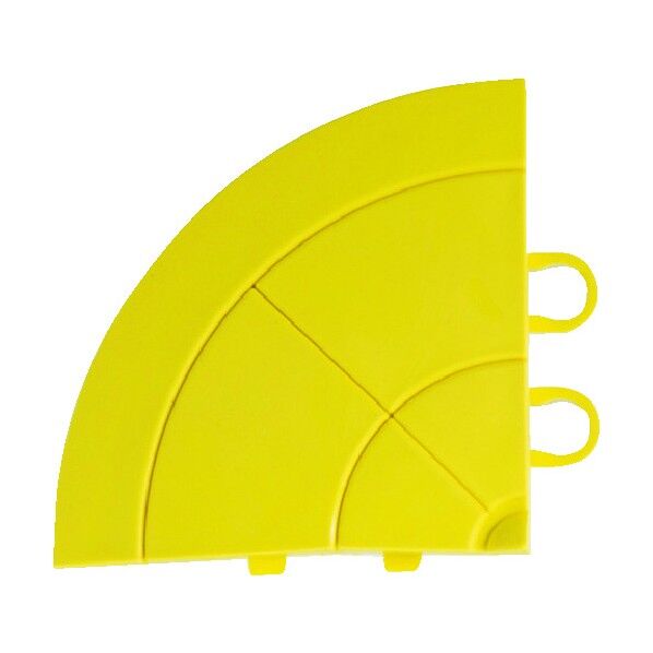 テラモト フミンゴFW 角ふち イエロー 75 x 75 x 18 mm MR0872905 4069 1点