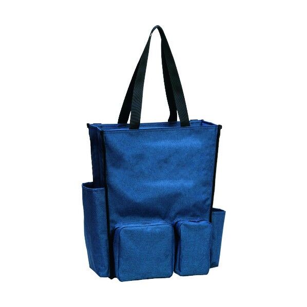 BMトートバッグ2way M ネイビーブルー 390(底部:330)×148×450mm DS-233-341-3 1個