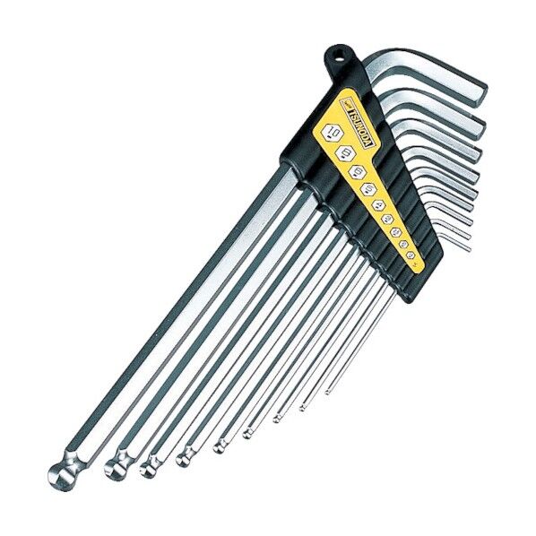 ロングタイプ ボールポイント六角レンチ 9本組 BL-A 9本