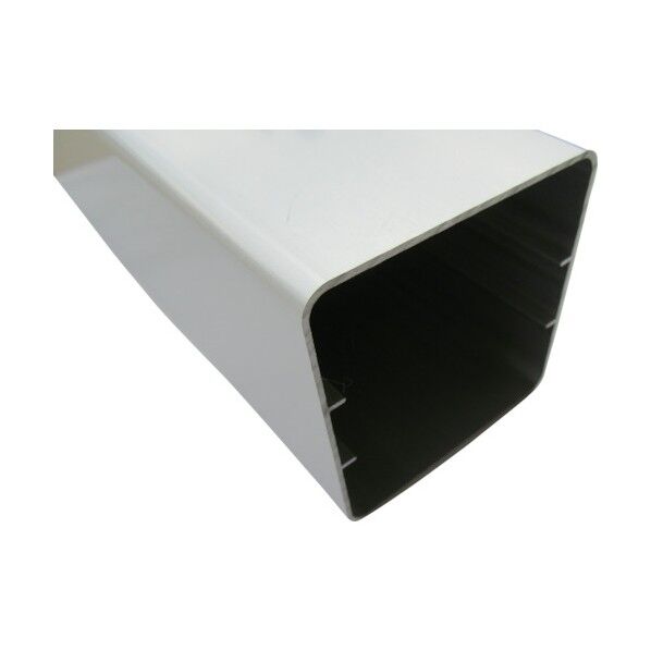 アルインコ アルミテラス柱 60X60X1.2T シルバー 3m BA107S 1個...