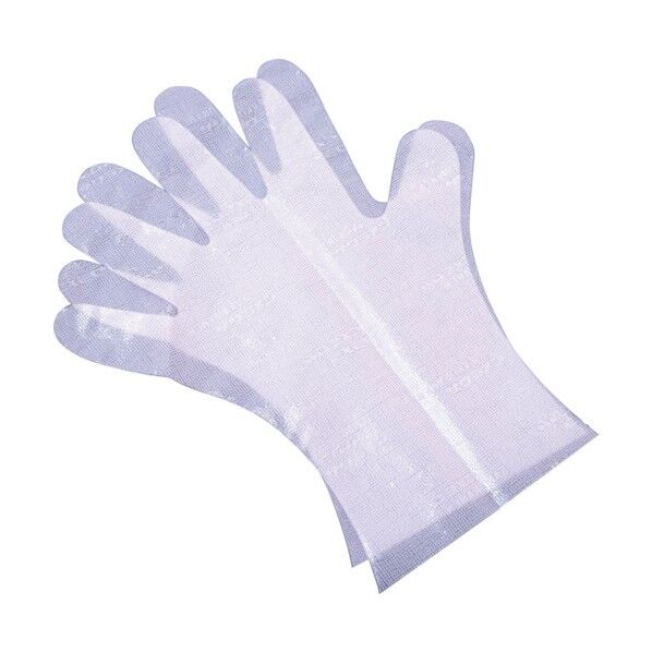 使い捨てポリ手袋 エンボスタイプ Lサイズ 6300007943 1点