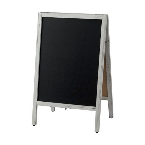 スタンド黒板 白枠
